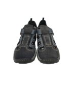 Sandale barbati Rieker, 43, piele intoarsa, imitatie de piele, bleumarin negru - imagine 3