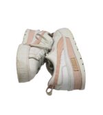 Adidasi dama Puma, 40, imitatie de piele, piele, alb roz - imagine 4