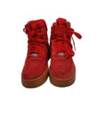 Adidasi dama Nike, 38, piele intoarsa, rosu - imagine 3