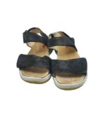Sandale dama Rolingsoft, 38, piele, negru - imagine 3