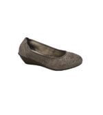 Pantofi dama 40, imitatie de piele, gri