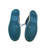 Adidasi barbati Nike, 40, imitatie de piele, negru albastru - imagine 5