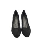Pantofi dama Jane Klain, 37, material textil, negru - imagine 3