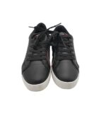 Adidasi dama 38, imitatie de piele, negru - imagine 2