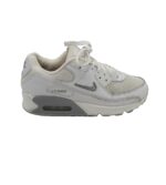 Adidasi barbati Nike 46, piele, material textil, alb