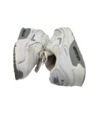 Adidasi barbati Nike 46, piele, material textil, alb - imagine 4