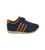 Adidasi barbati  45, imitatie de piele, material textil, bleumarin