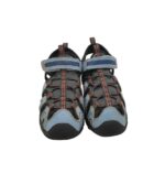 Sandale copii Crane, 33, imitatie de piele, material textil, gri albastru - imagine 2