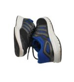 Adidasi barbati Adidas, 41, material textil, negru albastru - imagine 4