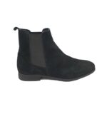 Botine barbati Zign, 45, piele intoarsa, negru