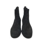 Botine barbati Zign, 45, piele intoarsa, negru - imagine 3