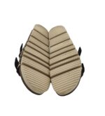 Saboti dama Bio 41, piele intoarsa, maro negru - imagine 5