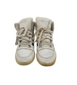 Adidasi barbati Adidas, 41, imitatie de piele, piele, alb - imagine 2
