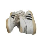 Adidasi barbati Adidas, 41, imitatie de piele, piele, alb - imagine 3