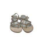 Sandale dama Colloseum, 39, material textil, bej - imagine 3