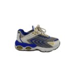Adidasi dama NIke 36, material textil, imitatie de piele, alb gri