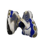 Adidasi dama NIke 36, material textil, imitatie de piele, alb gri - imagine 4