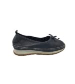 Balerini dama Cerulean, 37, piele, bleumarin