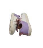 Adidasi copii Sfoli 34, piele, alb mov - imagine 4