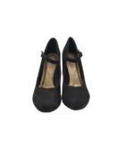Pantofi dama Jane Klain, 37, material textil, negru - imagine 2