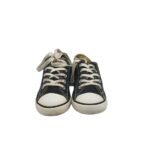 Tenisi dama Converse, 37, material textil, negru - imagine 3