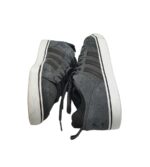 Tenisi barbati Adidas, 42, piele intoarsa, material textil, gri - imagine 4