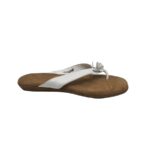 Saboti dama Aerosoles 42, imitatie de piele, alb