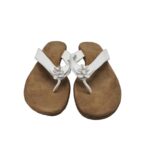 Saboti dama Aerosoles 42, imitatie de piele, alb - imagine 3
