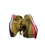Adidasi dama Nike 39, piele intoarsa, material textil, bej - imagine 4