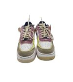 Adidasi dama Nike, 39, imitatie de piele, piele intoarsa, alb gri - imagine 3