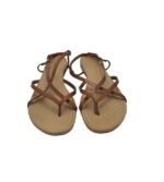 Sandale dama Pier One, 41, piele, maro - imagine 3