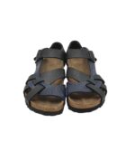 Sandale dama Birkenstock, 38, imitatie de piele, negru - imagine 3