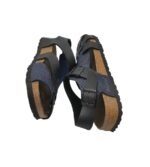 Sandale dama Birkenstock, 38, imitatie de piele, negru - imagine 4