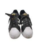 Adidasi dama Adidas, 41, imitatie de piele, piele, negru - imagine 3