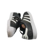 Adidasi dama Adidas, 41, imitatie de piele, piele, negru - imagine 4