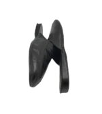 Saboti barbati Mt 44, 28, imitatie de piele, piele, negru - imagine 4
