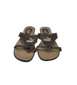 Saboti dama 40, piele, imitatie de piele, maro - imagine 3