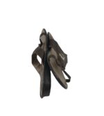 Saboti dama 40, piele, imitatie de piele, maro - imagine 4