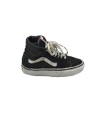 Tenisi dama Vans, 36, material textil, piele intoarsa, negru