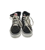 Tenisi dama Vans, 36, material textil, piele intoarsa, negru - imagine 3