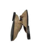 Saboti dama Topshop, 42, piele intoarsa, gri - imagine 4