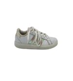 Adidasi dama Adidas, 36, imitatie de piele, alb