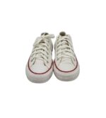 Tenisi dama Converse 38  material textil, alb - imagine 3