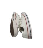 Tenisi dama Converse 38  material textil, alb - imagine 4