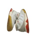 Adidasi barbati Adidas, 46, piele intoarsa, material textil, alb - imagine 4