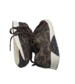 Adidasi dama 37, material textil, maro - imagine 4