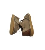 Mocasini copii Clarks, 28, piele intoarsa, bej - imagine 4