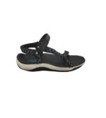 Sandale dama Skechers, 40, material textil, negru