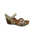 Sandale dama 5th Avenue, 38, piele, bej