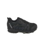 Adidasi barbati Adidas, 40, imitatie de piele, material textil, negru